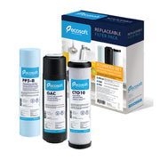 Ecosoft ADVANCED Set of Replacement Filters (Stages 1-2-3)  for Reverse Osmosis Filter Systems