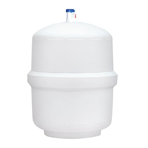 Ecosoft 3 GAL. Plastic Storage Pressure Tank for Reverse Osmosis Filter Systems
