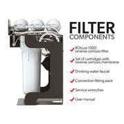 Ecosoft RObust 1000 reverse osmosis filter